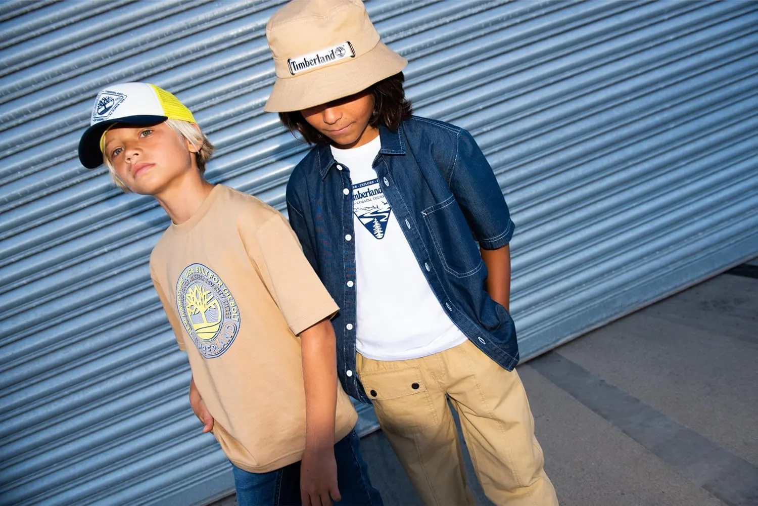 Timberland Kids Graphic Logo Short Sleeve T-Shirt