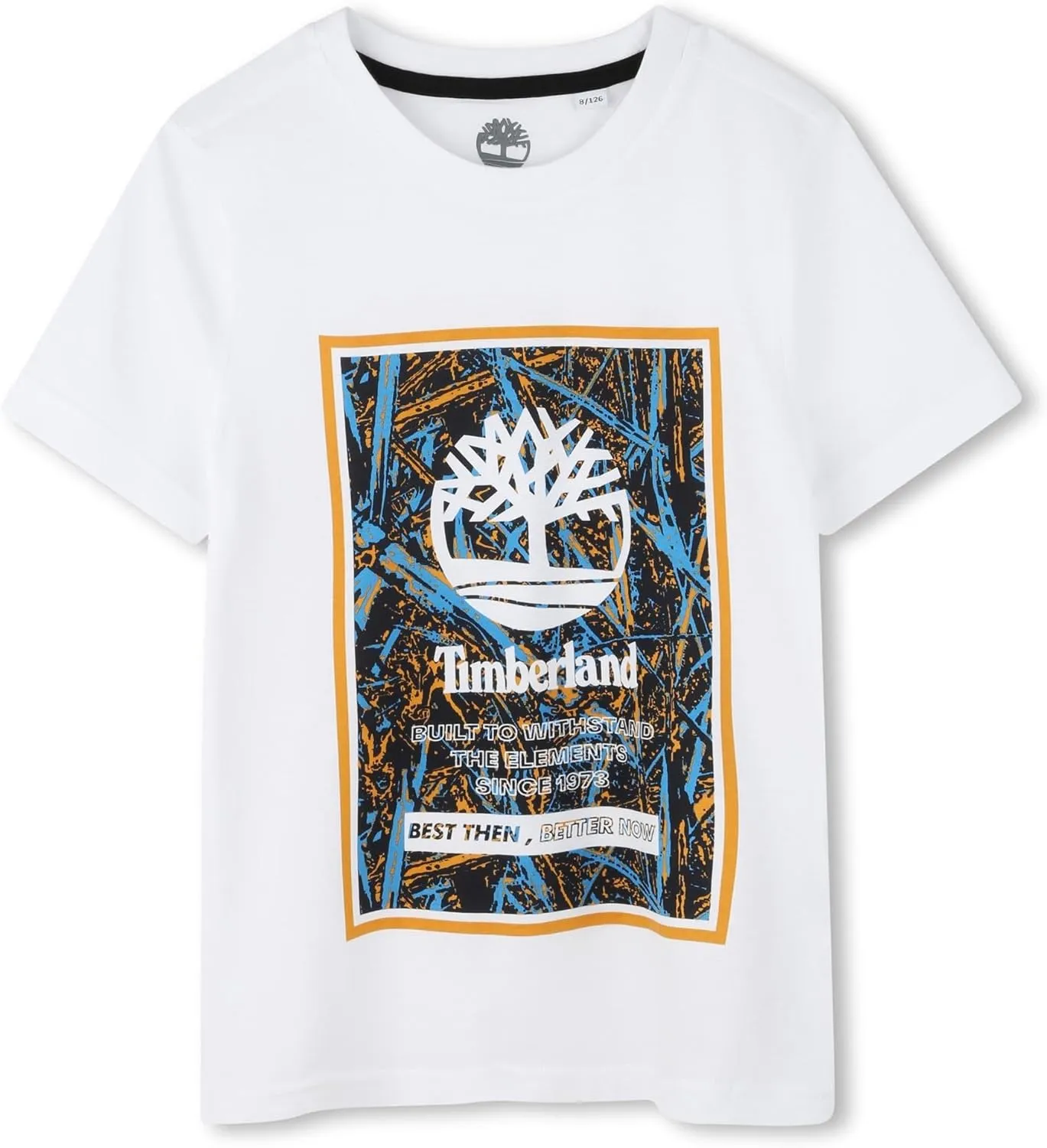 Timberland Kids Graphic Logo Short Sleeve T-Shirt