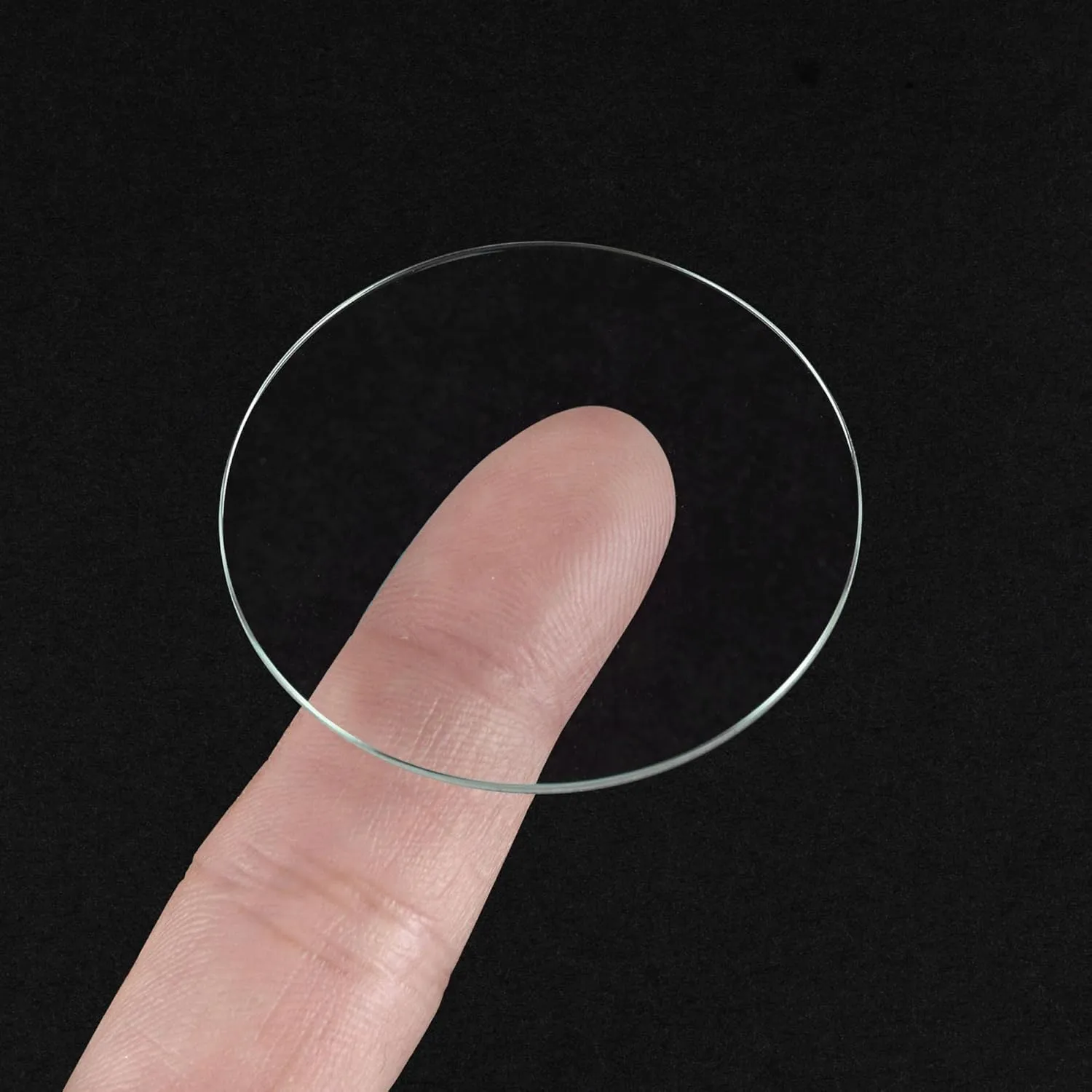 uxcell 8 Pack 38mm Dia. Watch Glass Crystal Lens, Single Dome Round 1.5mm Edge Thickness for Watchmaker Repair Clear