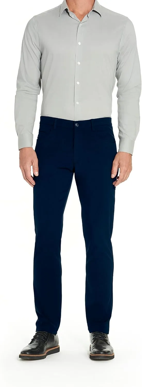 Van Heusen Men's Slim Fit Flex 4-Way Stretch Tech Pant