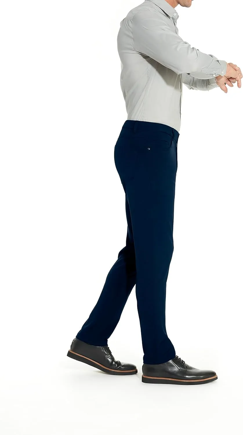 Van Heusen Men's Slim Fit Flex 4-Way Stretch Tech Pant