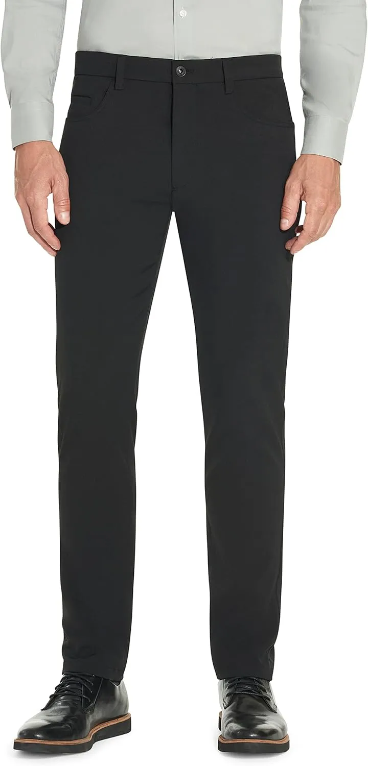 Van Heusen Men's Slim Fit Flex 4-Way Stretch Tech Pant