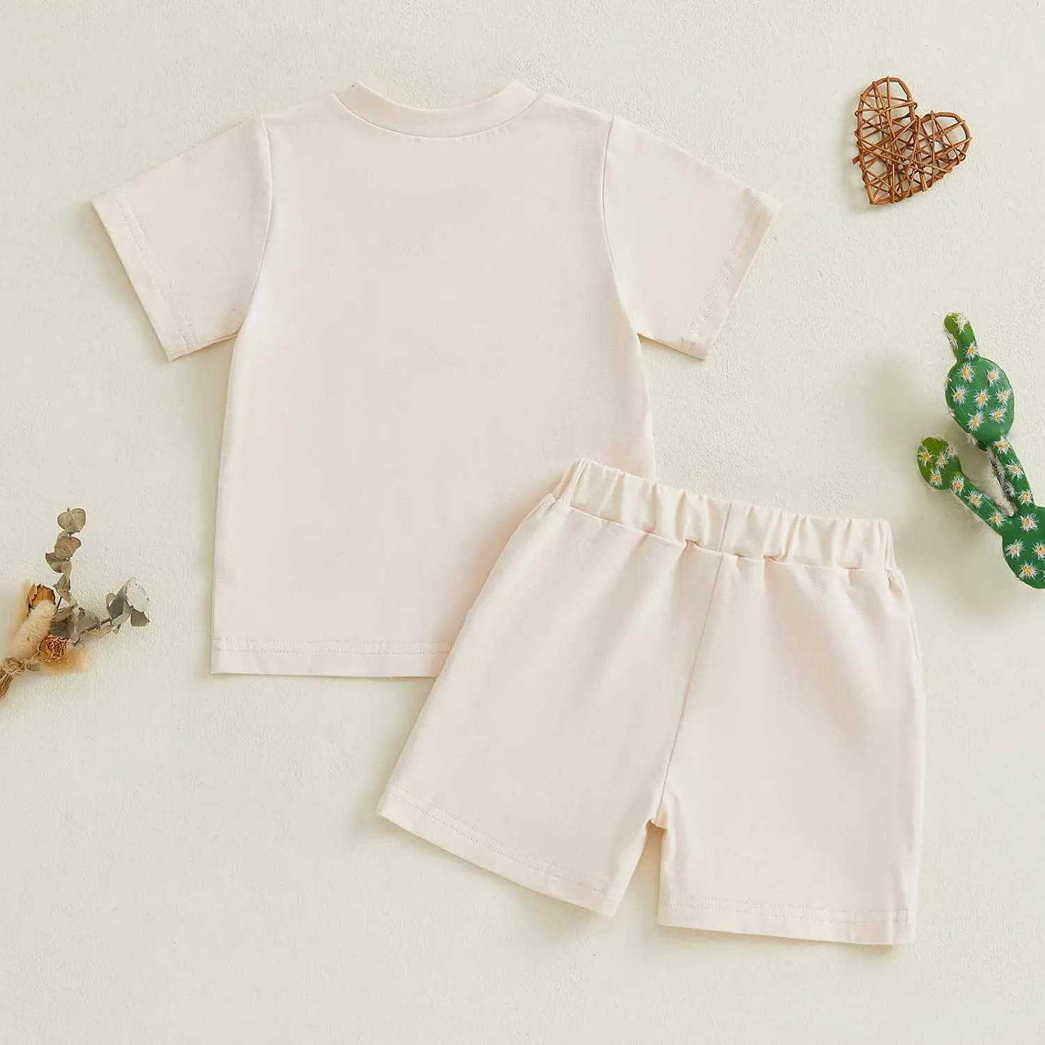 Western Baby Girl Outfit Cowgirl Boots Print Short Sleeve T-shirt Shorts Set Toddler Summer Clothes