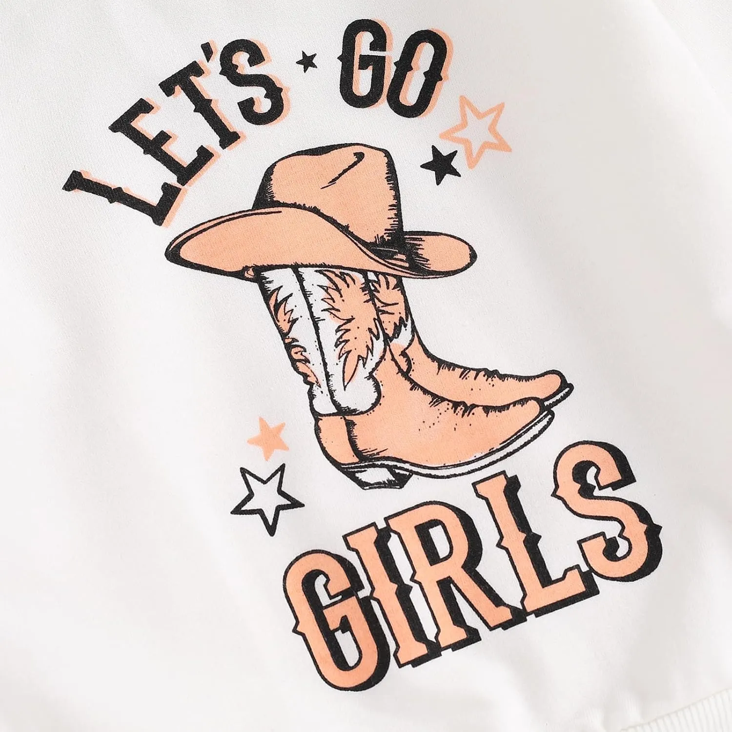 Western Toddler Baby Girl Outfit Set Bow Boots Print Long Sleeve Sweatshirt Ribbed Flare Pants 2pcs Fall Clothes