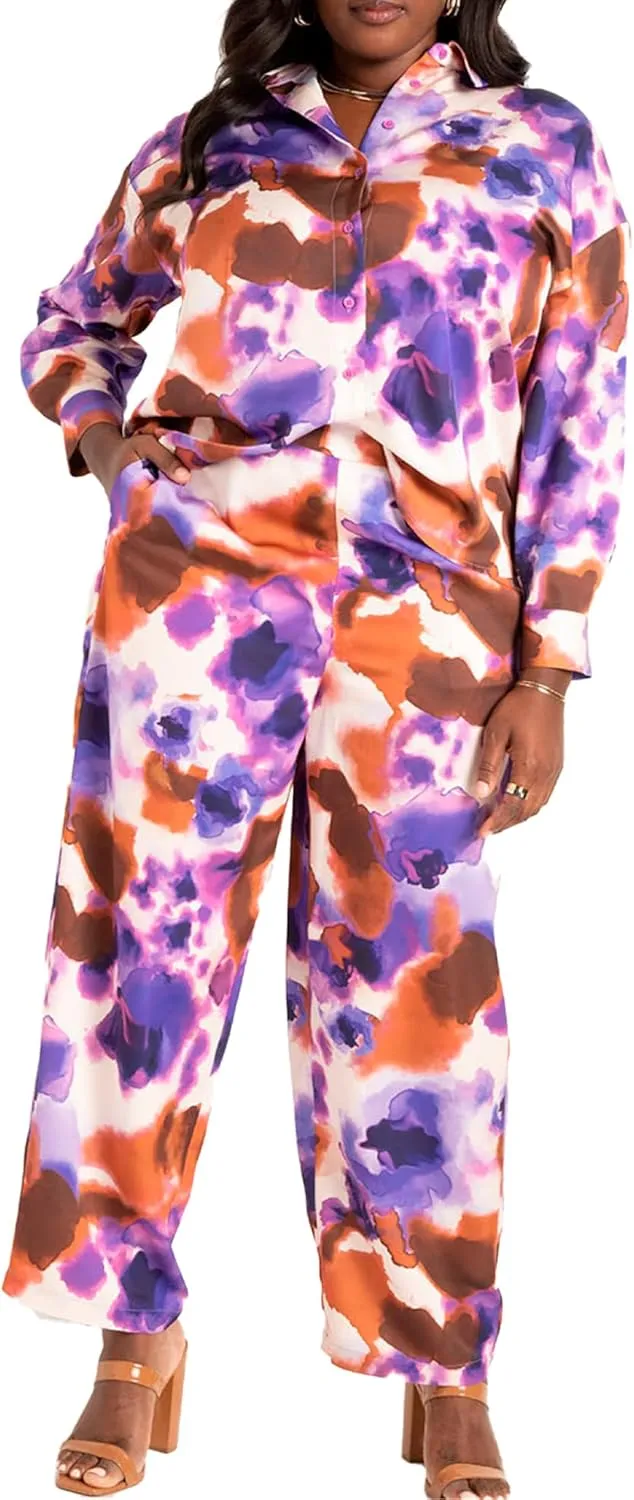 Woman Within Women's Plus Size 7-Day Knit Wide-Leg Pant