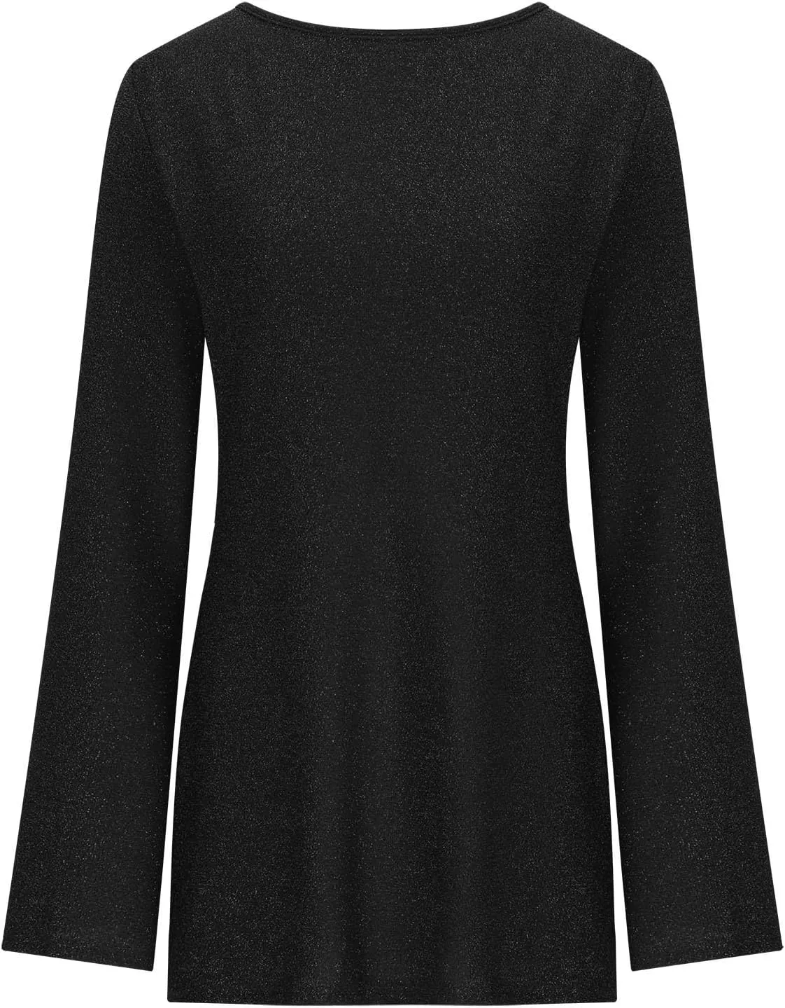 Womens Cocktail Party Dress, Sequins Long Bell Sleeve Backless Comfy Tight Fit Elegant Formal Prom Sexy Mini Dresses