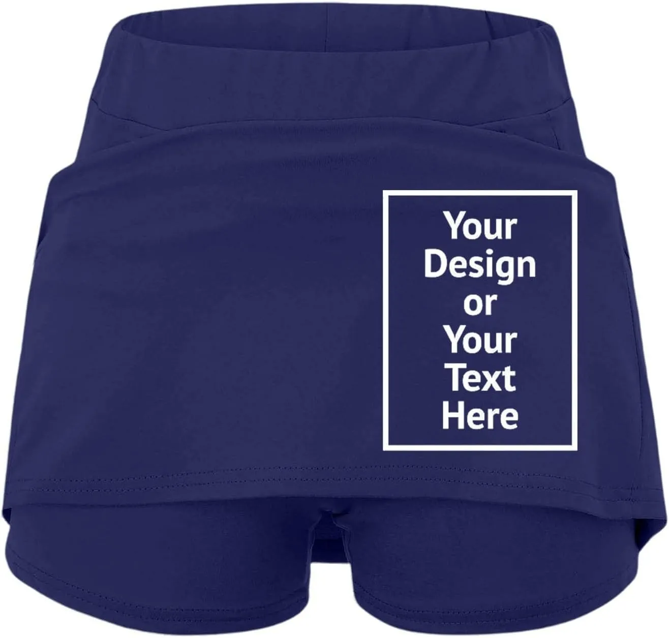 Women's High Waisted Athletic Skorts Tummy Control with Pockets Tennis Skirts Workout Casual Breathable Outdoor Short