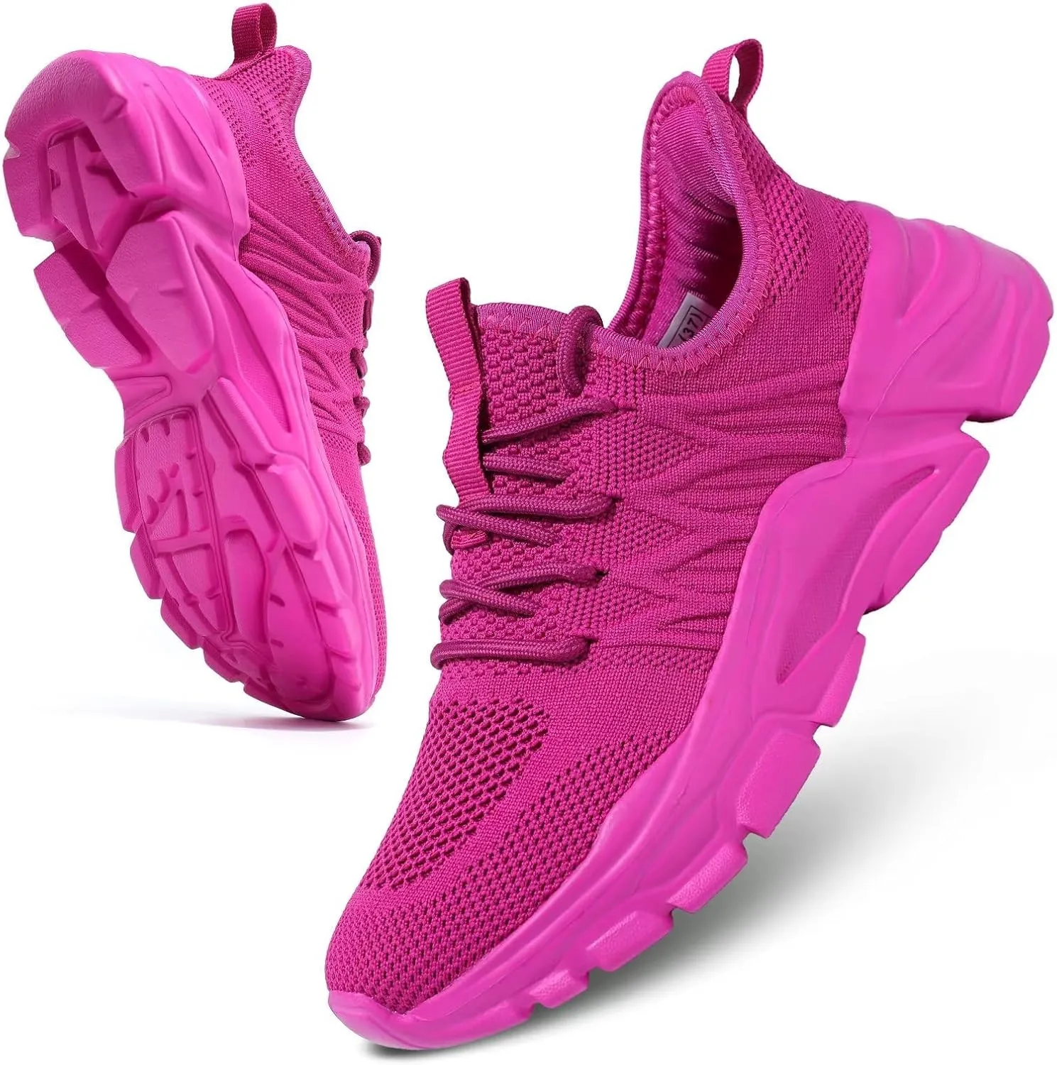 Womens Running Shoes Slip-on Walking Tennis Sneakers Lightweight Breathable Casual Soft Sole Mesh Workout Sports Shoes