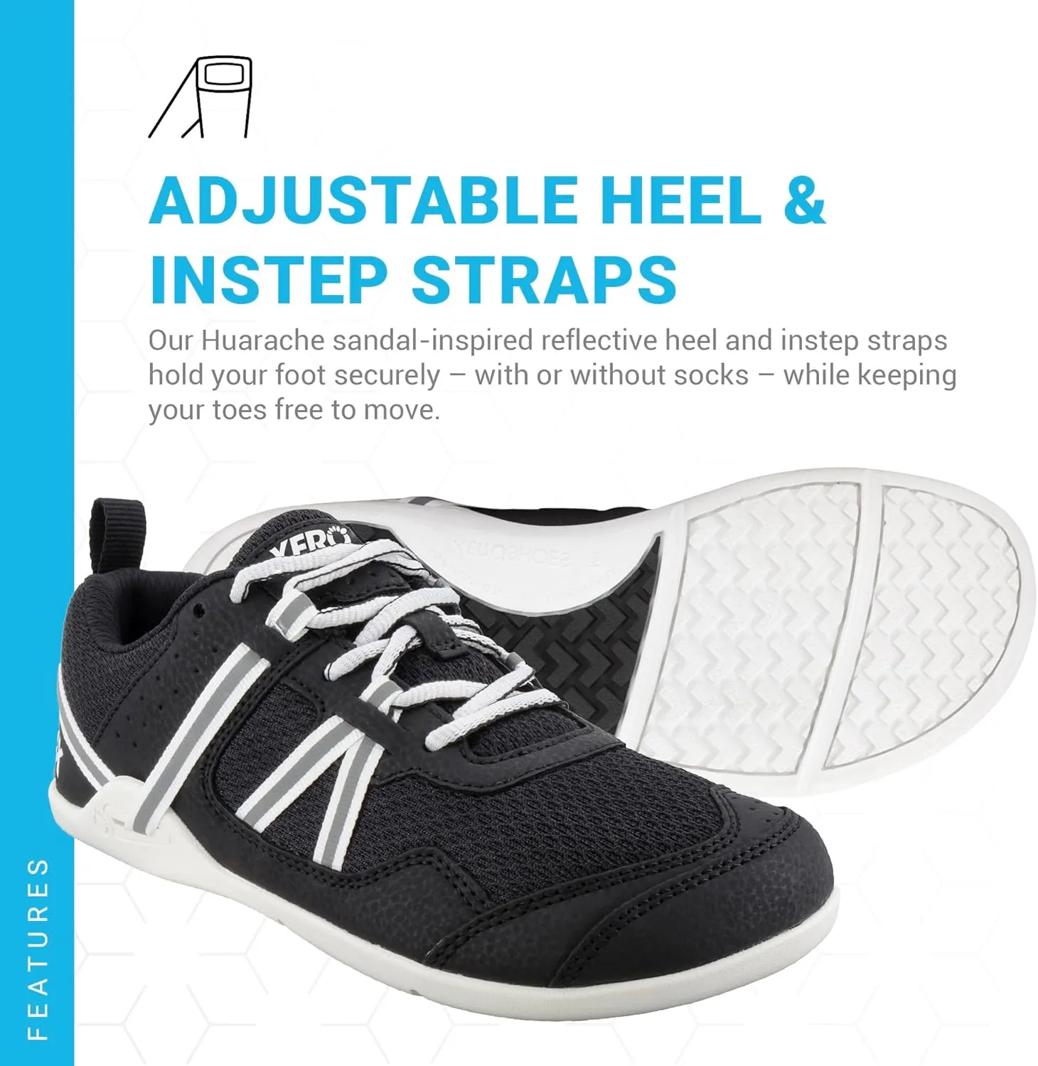 Xero Shoes Womens Prio Barefoot Athletic Sneaker