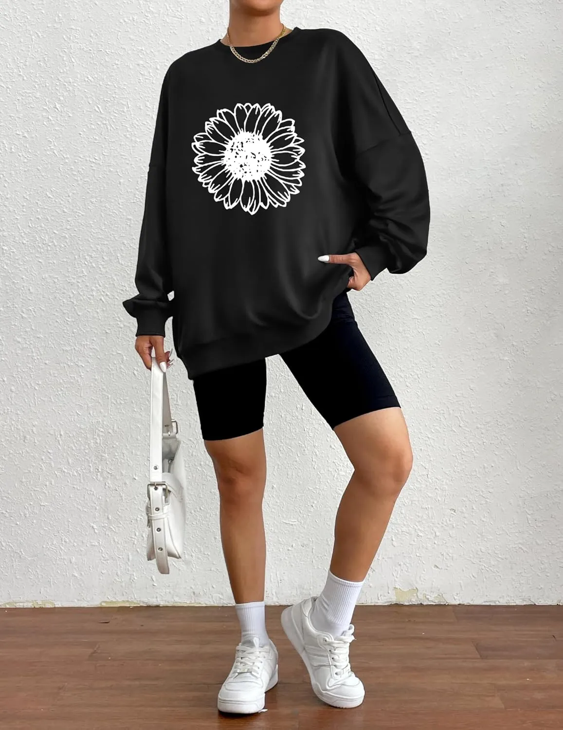 Zeagoo Christmas Sweatshirt for Women Crewneck Christmas Tree Long Sleeve Shirt Xmas Holiday Party Pullover Sweater Tops